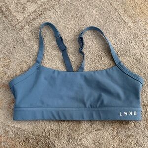 LSKD Blue Sports Bra